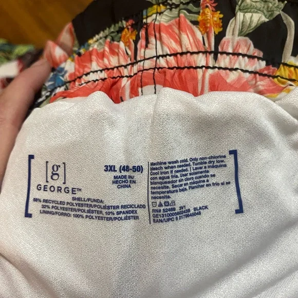 Tropical Swim Trunks
